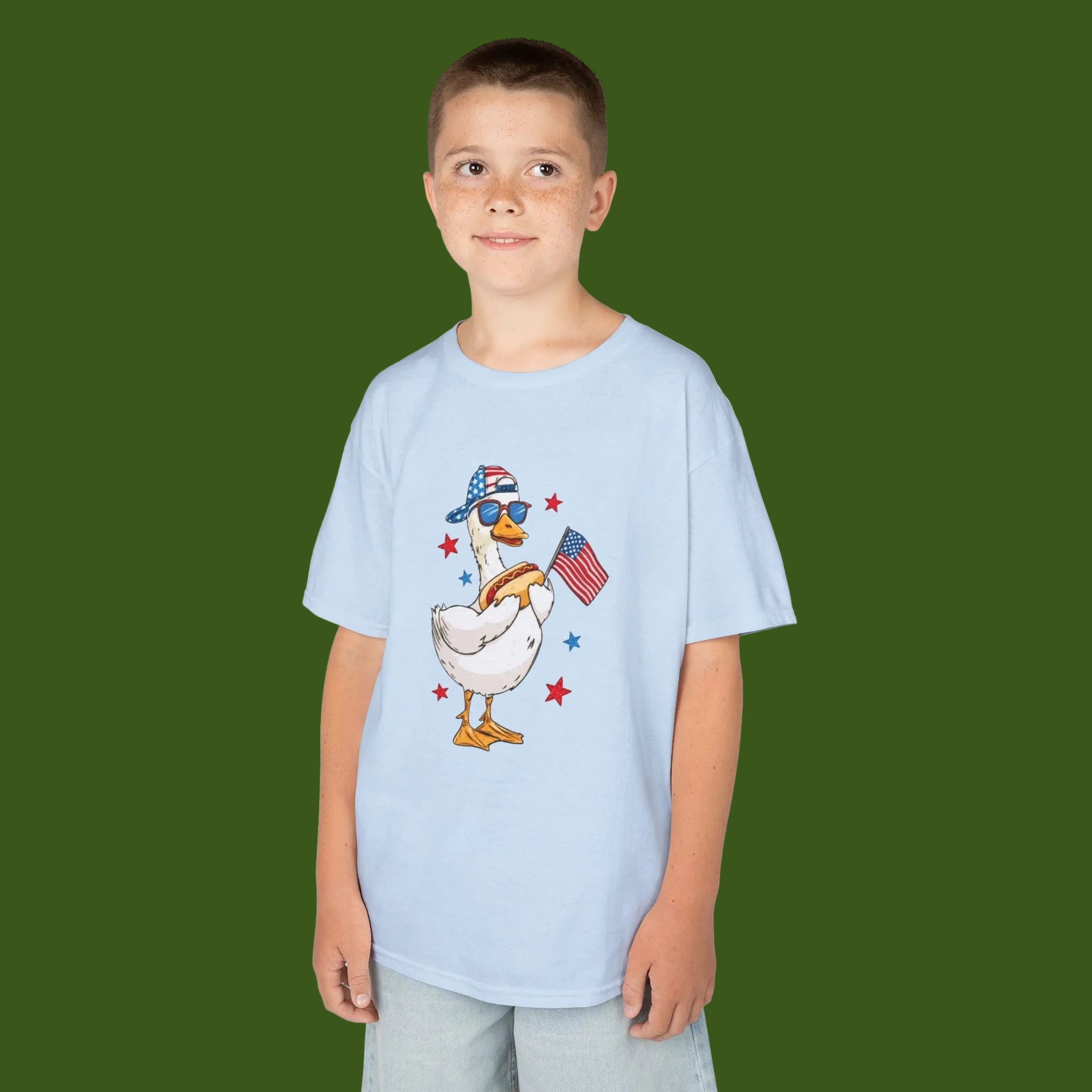 Kids Star Spangled Duck Tee