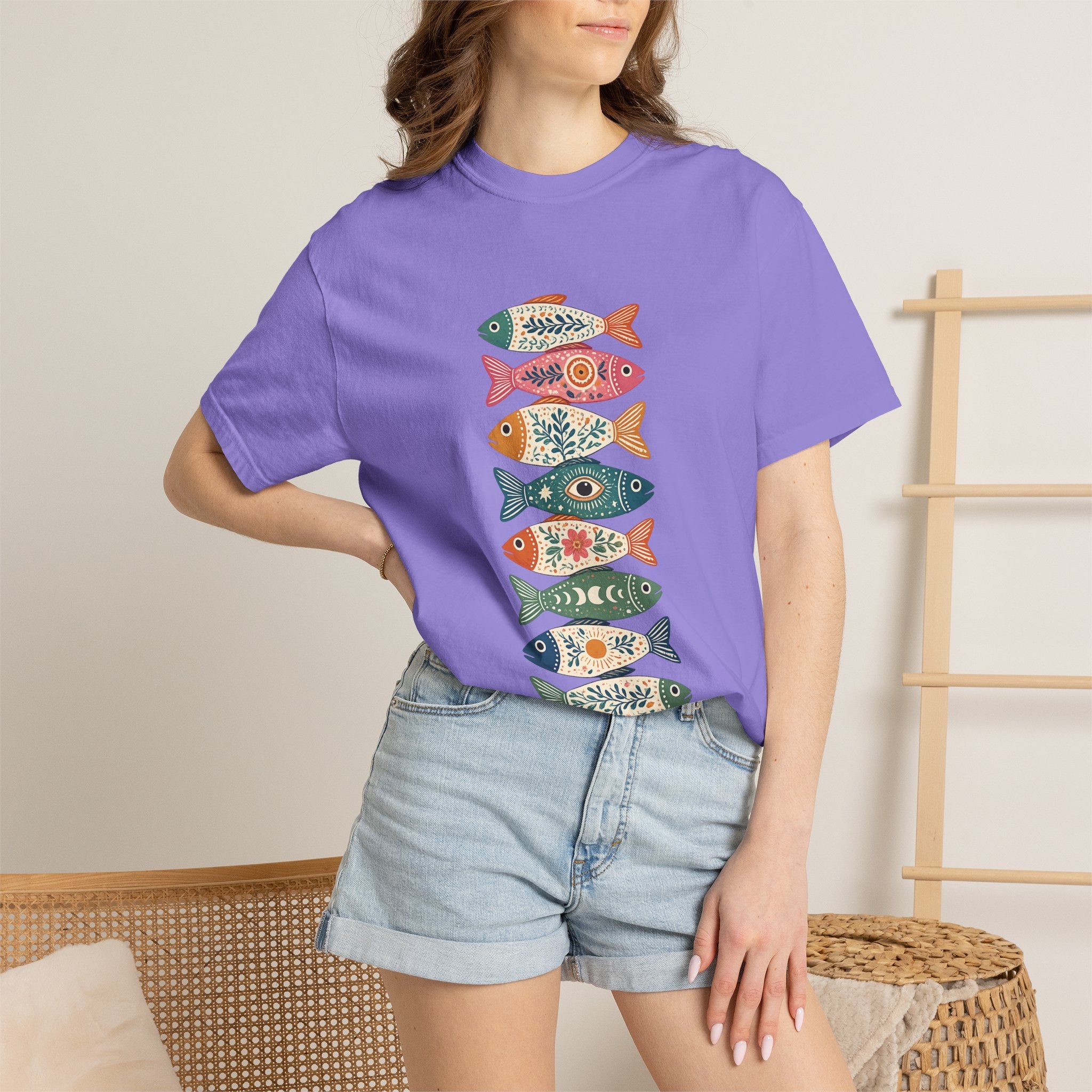 Boho Fish Tee