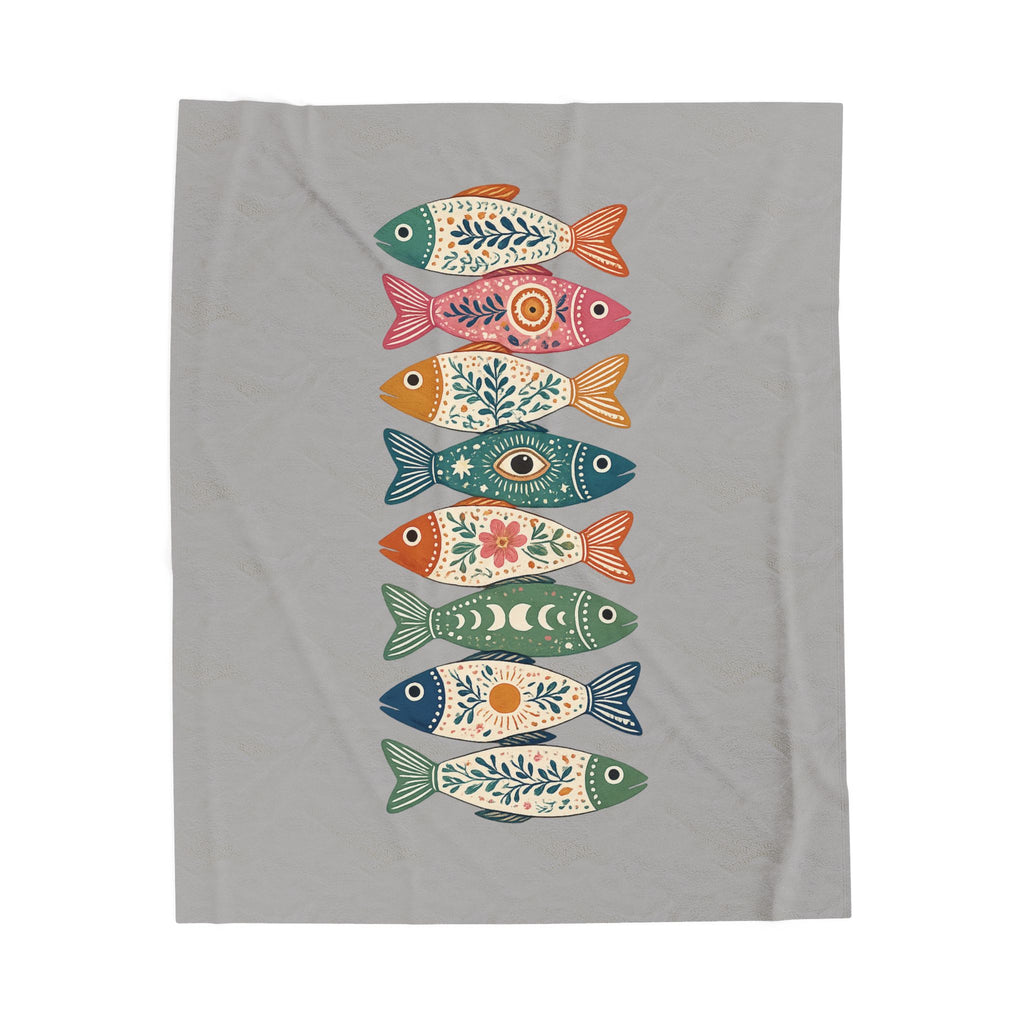Boho fish throw