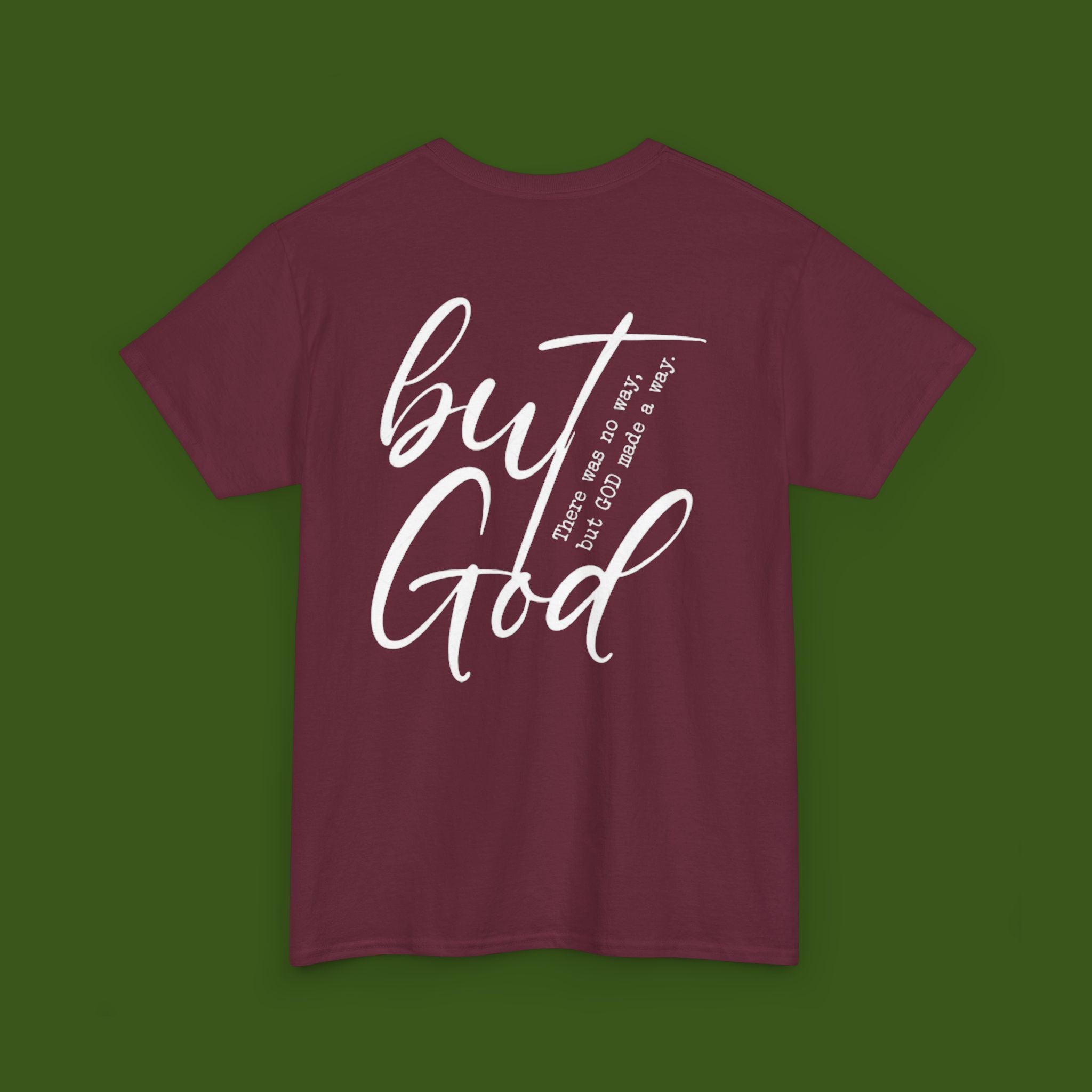 but GOD!