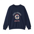 Faith & Freedom cross crewneck sweatshirt | patriotic, vintage Americana